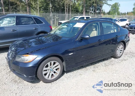 2006 BMW 325I from USA, damaged, VIN WBAVB13546KX40545